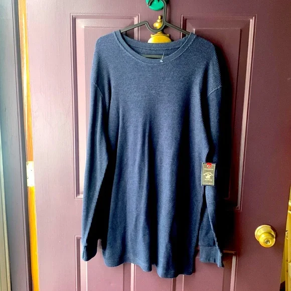 Beverley Hills Polo Club Blue Crew Neck - Picture 1 of 5